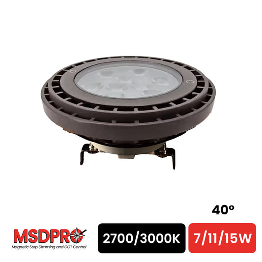MSDPRO/CCT PAR36 LED 2700/3000K [40° beam]